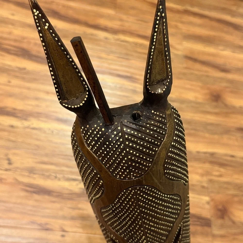 African Wooden Tribal Masks Set of 3